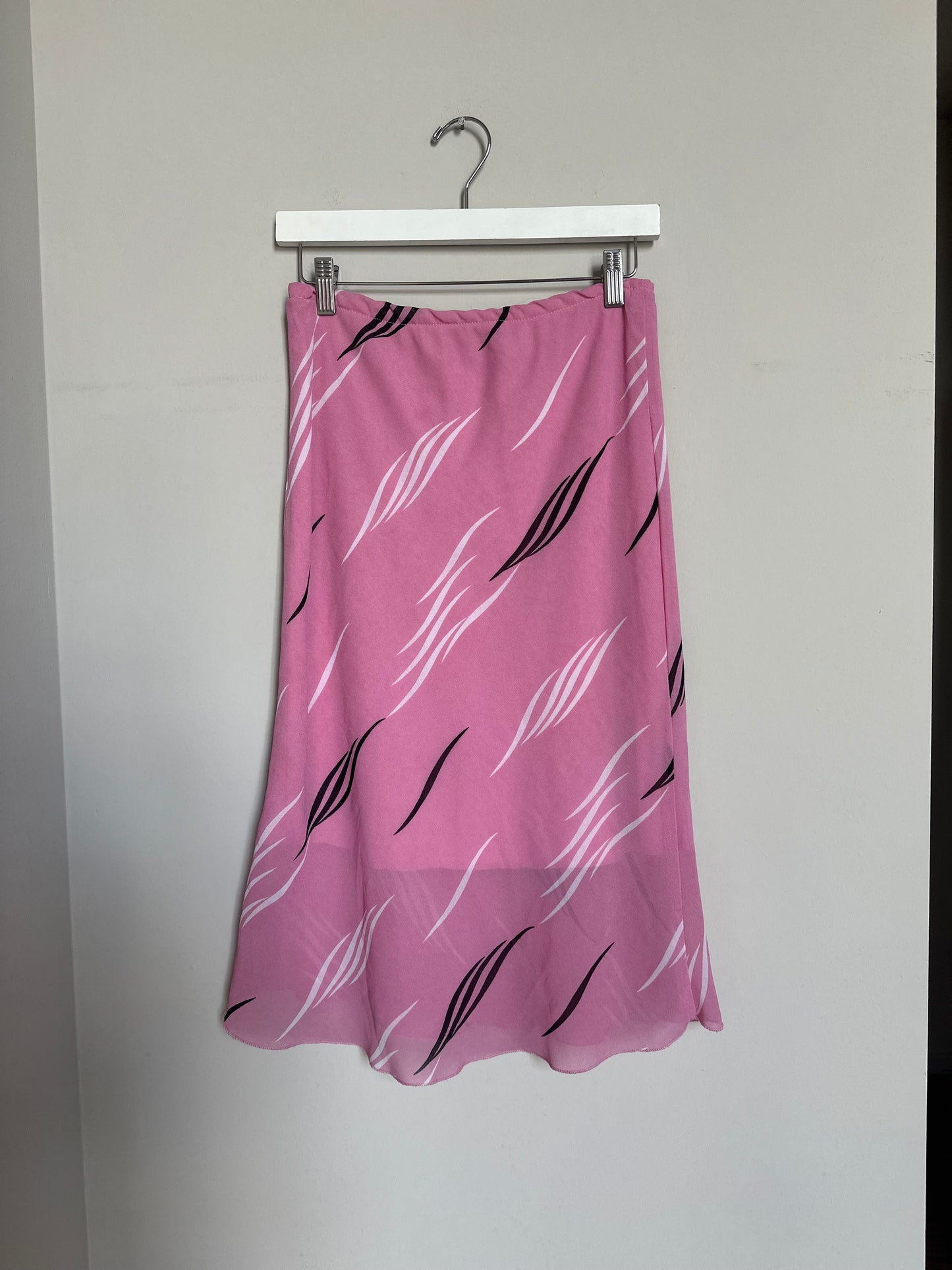 Vintage 2000s pink slip skirt