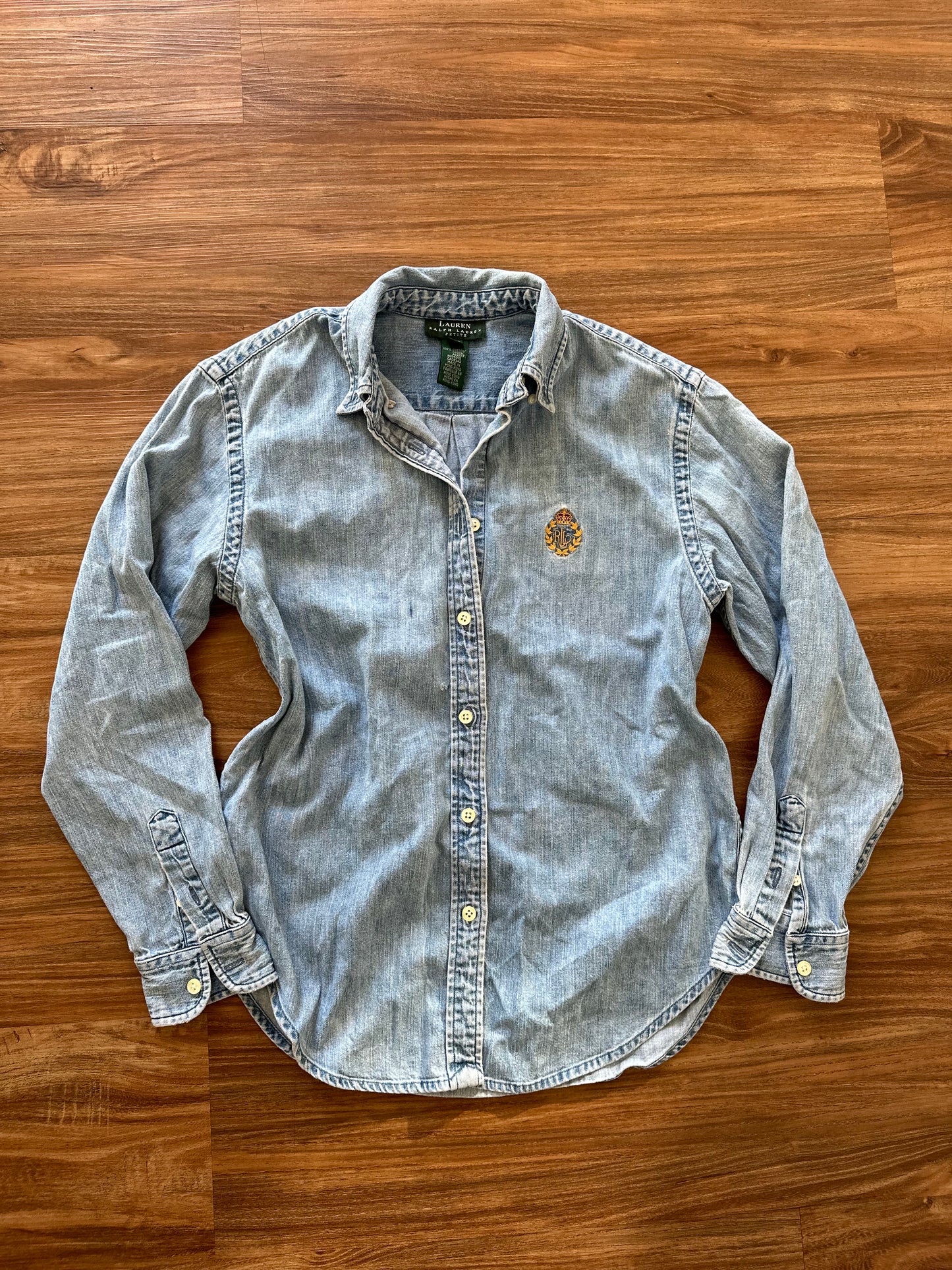 Vintage 2000s Ralph Lauren denim long sleeve