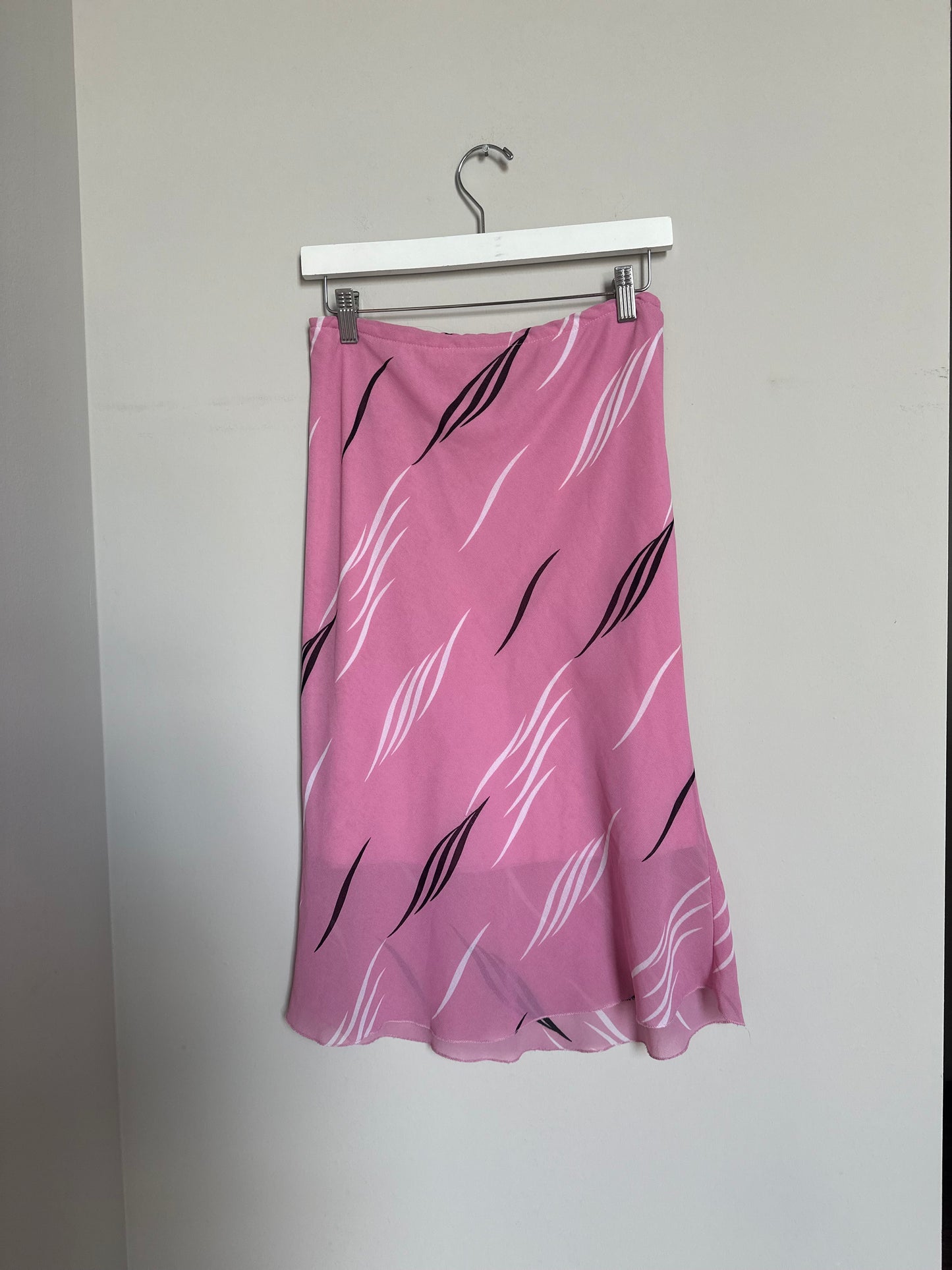 Vintage 2000s pink slip skirt