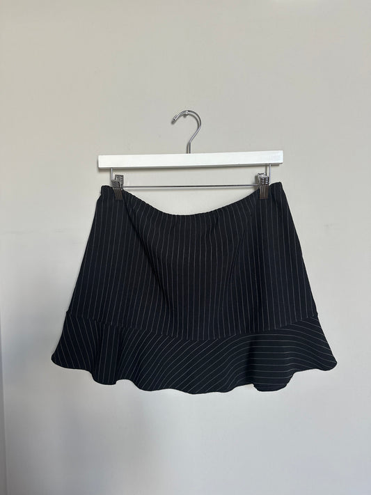 Vintage 90s striped midi skirt