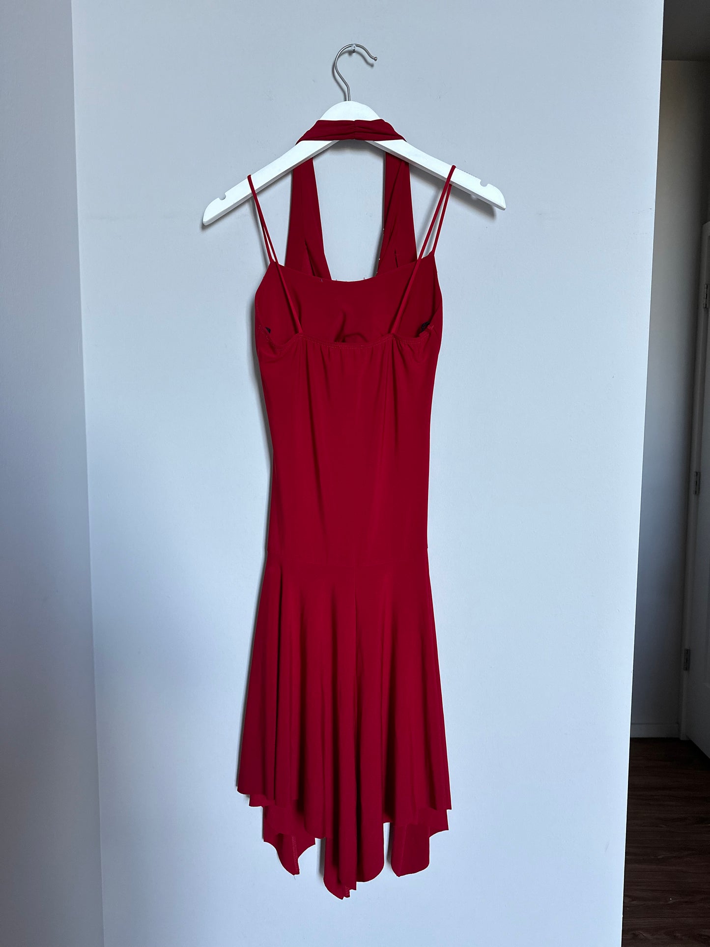 Vintage y2k red fairy slip dress